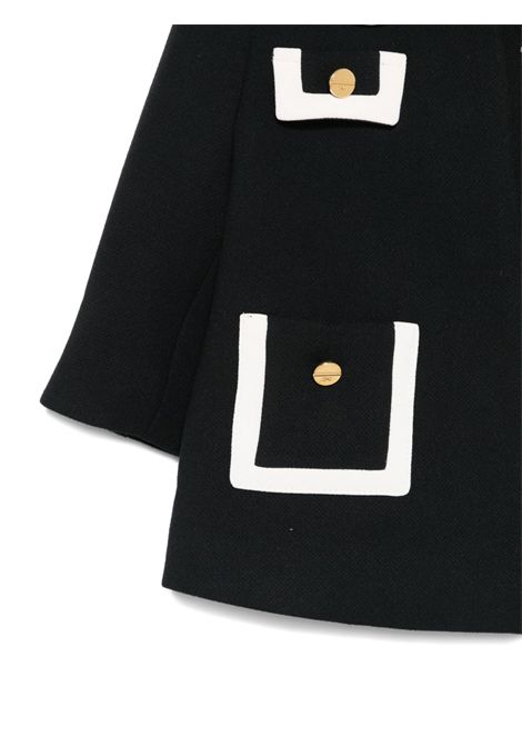 Cappotto con bottoni ELISABETTA FRANCHI KIDS | EGCT004.0.TV094D748